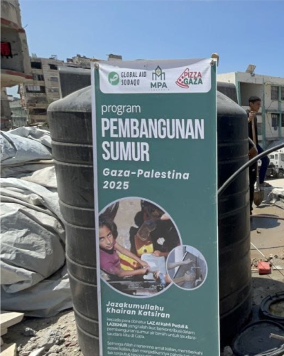 sumur Program pembangunan sumur di Gaza